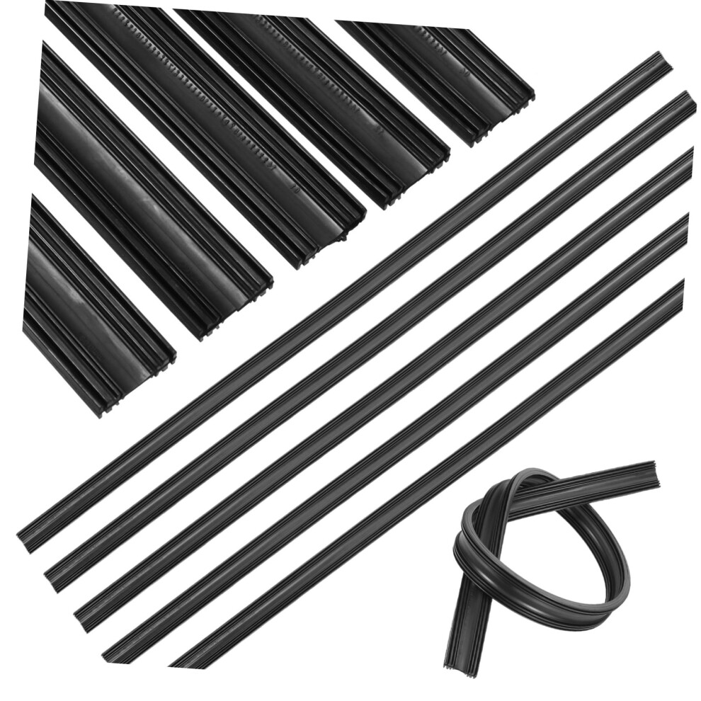 10Pcs Frameless Windshield Wiper Blade Refills Durable Rubber For Clear Vision Universal Fit 9187378124666