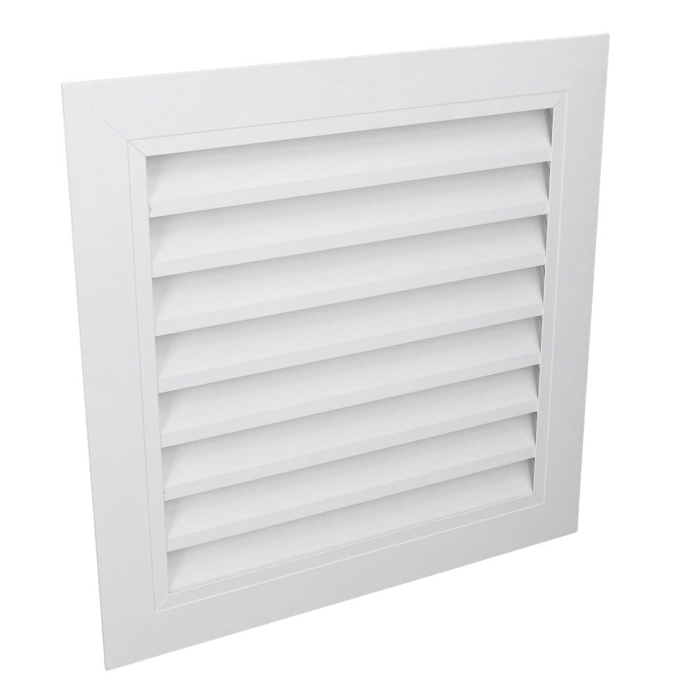 10X10 Aluminum Hvac Vent Cover With Fixed Louvers For Ceiling Or Wall, Durable Airflow Design 9187378124819