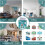 Drywall Patch  Kit 2x2 Inch 2 Pcs Strong SelfAdhesion for Easy Wall 5