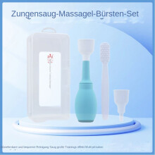 (Zungen depressor Grundset, Zungen muskel zug mit Tong-Kompressor) Zungen muskel trainer Aussprache Kau stick