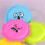 3 Pack Reusable Water Ejecting Flying Disc-Rose Red Emoji Pack 6