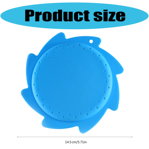 Disque volant d'eau élastique doux, Texture en-Pack Emoji jaune 2