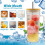 24oz Leak-Proof Cold Brew Coffee Maker with Steel Filter & Handle 7