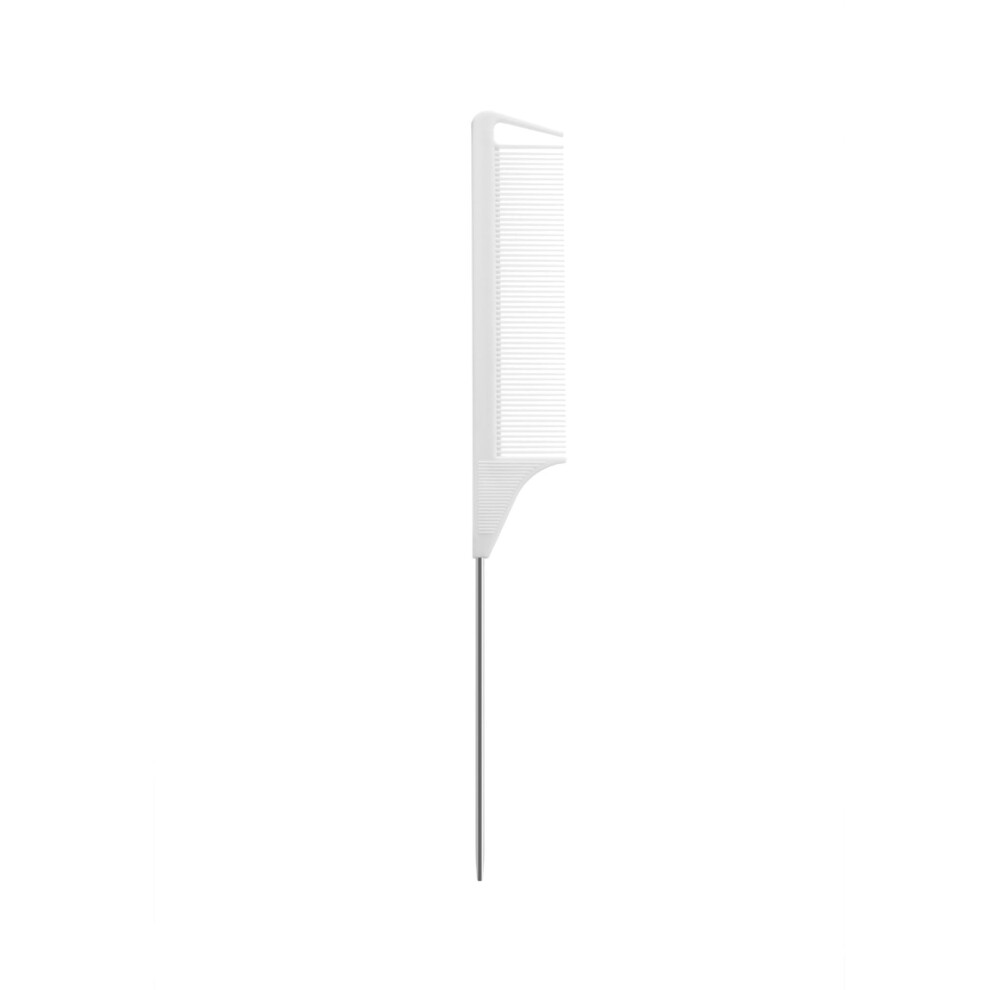 Unisex Professional Rat Tail Comb With Ergonomic Antislip Handle For Precision Hair Sectioning