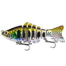 Swimbait Fishing Tackle 10 cm Angelköder 7 Segmente Multi-Typ 2