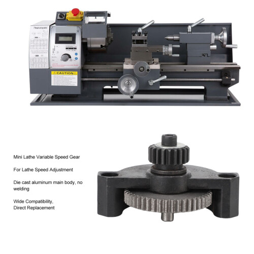 Variable Speed Gear for Mini Lathe 8x14 7x10 7x12 7x14 Replacement 2