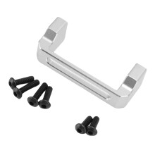 Hochleistungs-Aluminiumlegierungs-RC-Servo-Befestigungshalterung für MK07 Silber