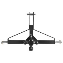 Conjunto de 3 Pontos com Receptor 5 cm-Duoku-Fixação Rápida 3 Pontos-com 3 Bolas de Reboque, Adaptador de Barra de Reboque