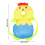 Infant Fall Prevention Headrest Cushion-Blue breathable litt 3