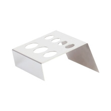 Stainless Steel Tattoo Ink Cup Holder 7Hole Stand for Permanent Makeup and Multiple Cup Sizes
