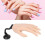 Practice Hand for Acrylic Nails, Realistic Flexible Silicone Left Hand with Adjustable Suction Base 3