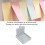 2er Pack Haftnotiz-Schablonen mit Halter, Grau, 7,5x9cm 5