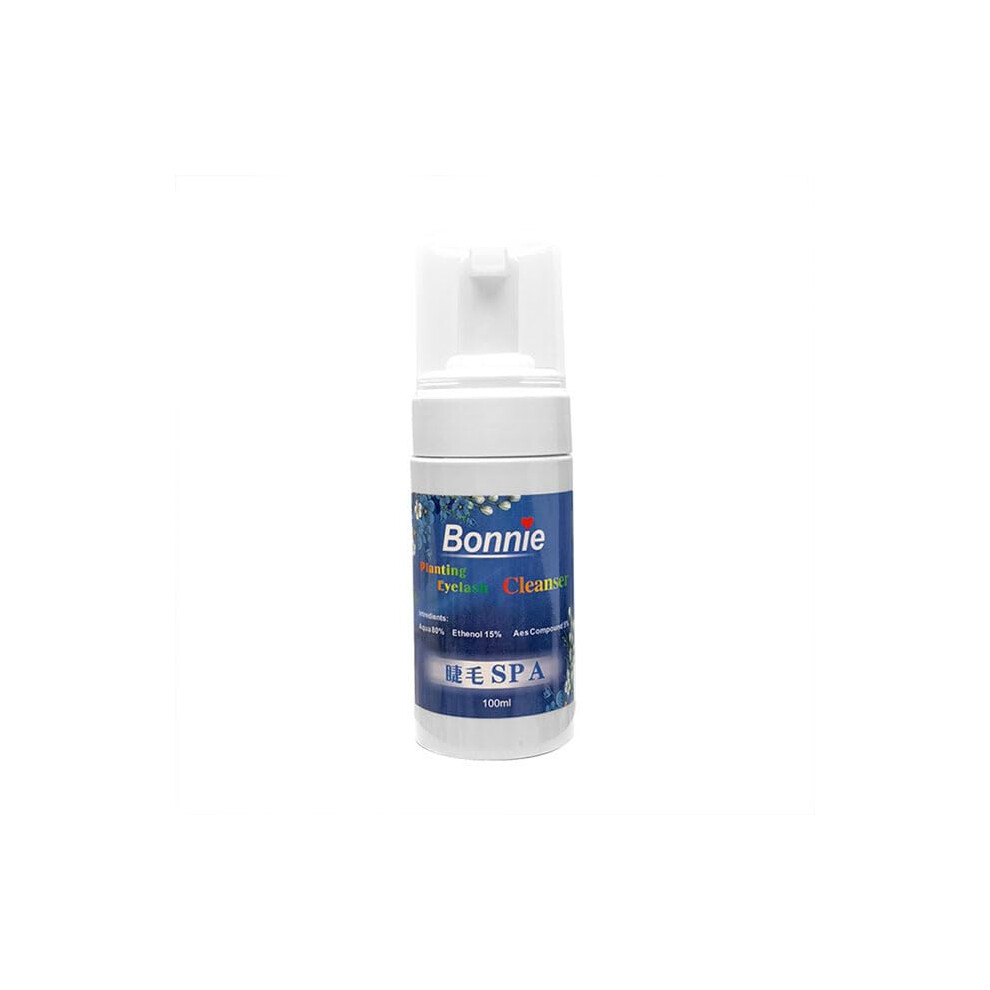 Eyelash Extension Shampoo 100ml Lash Cleanser Gentle Oil Foam for Sensitive Eyes and Retention