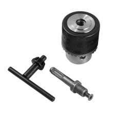 Drill Chuck Adapter with Round Handle Key Type, Rust and Wear Resistant, 316mm for Hand Drill