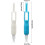 Double End Sewing Machine Needle Threader Automatic Quick Thread Tool For Sewing Machines Blue 4