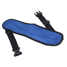 Cinture di ritenuta per sedia a rotelle, portatili, traspiranti, imbottite in schiuma, imbracatura in nylon con rete