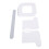 Lock Sheet Holder ABS 17 x 12,5 cm, 28 cm Gurt 9