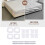 Lock Sheet Holder ABS 17 x 12,5 cm, 28 cm Gurt 5