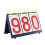 Multifunctioneel trainingsscore-displaypaneel-Drie cijfers 1