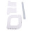 Lock Sheet Holder ABS 17 x 12,5 cm, 28 cm Gurt 13