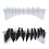 3Pcs Clear Durable Plastic Storage Box Hair Comb Holder for Salon Use 11