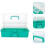 Large Foldable Tool Box with 3Layer Compartments, Durable Tool Organizer for Home and Office Storage 2