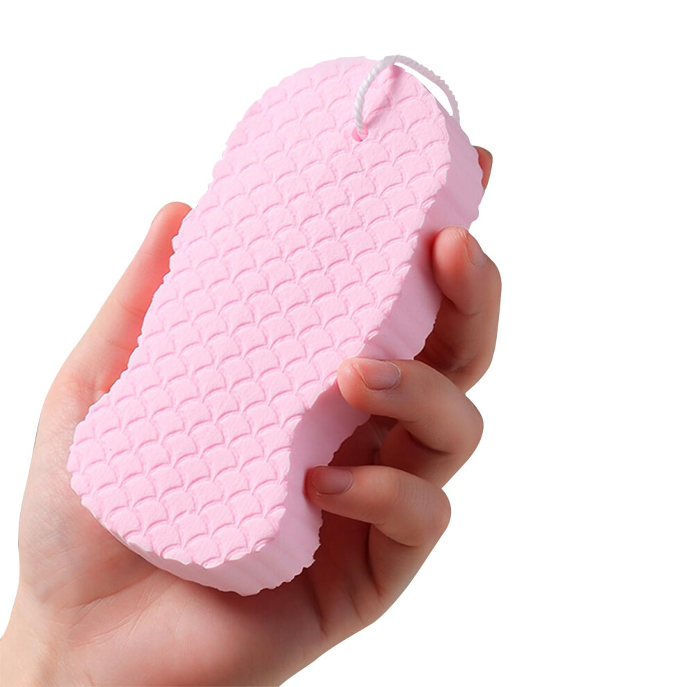 Soft PVA Bath Sponge for Gentle Exfoliation and Deep Body Cleansing, Reusable for Sensitive Skin