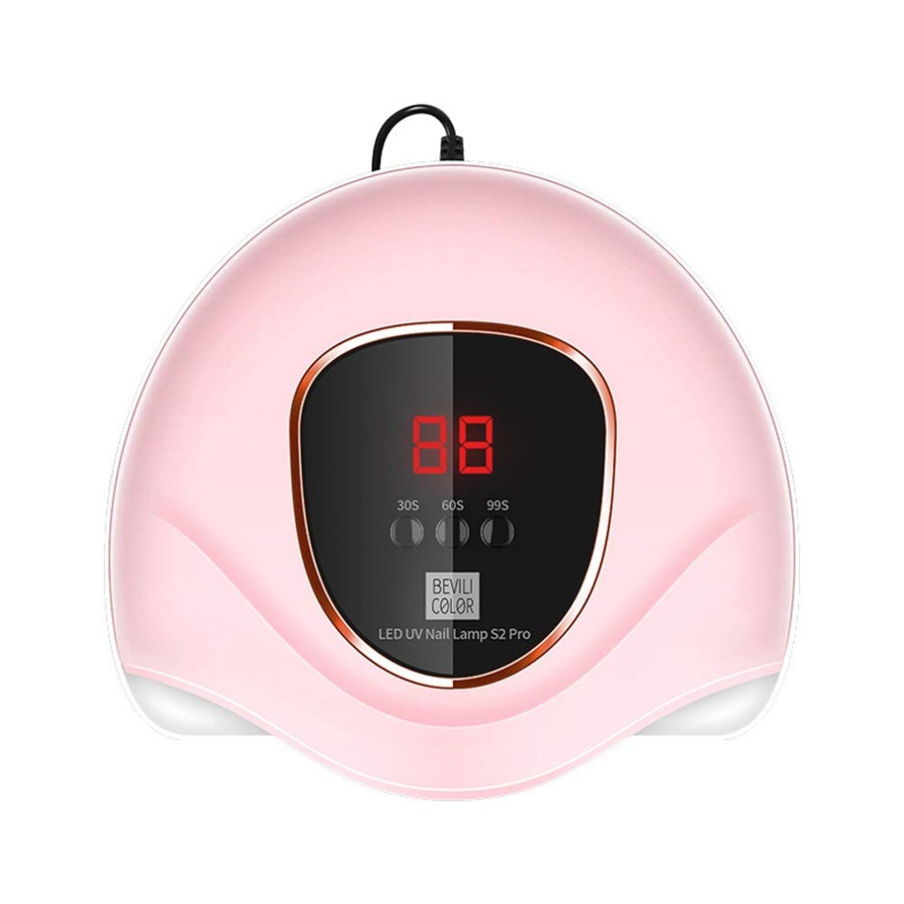72W UV LED Nail Lamp for Gel Polish, Fast Gel Curing USB Powered Manicure Dryer