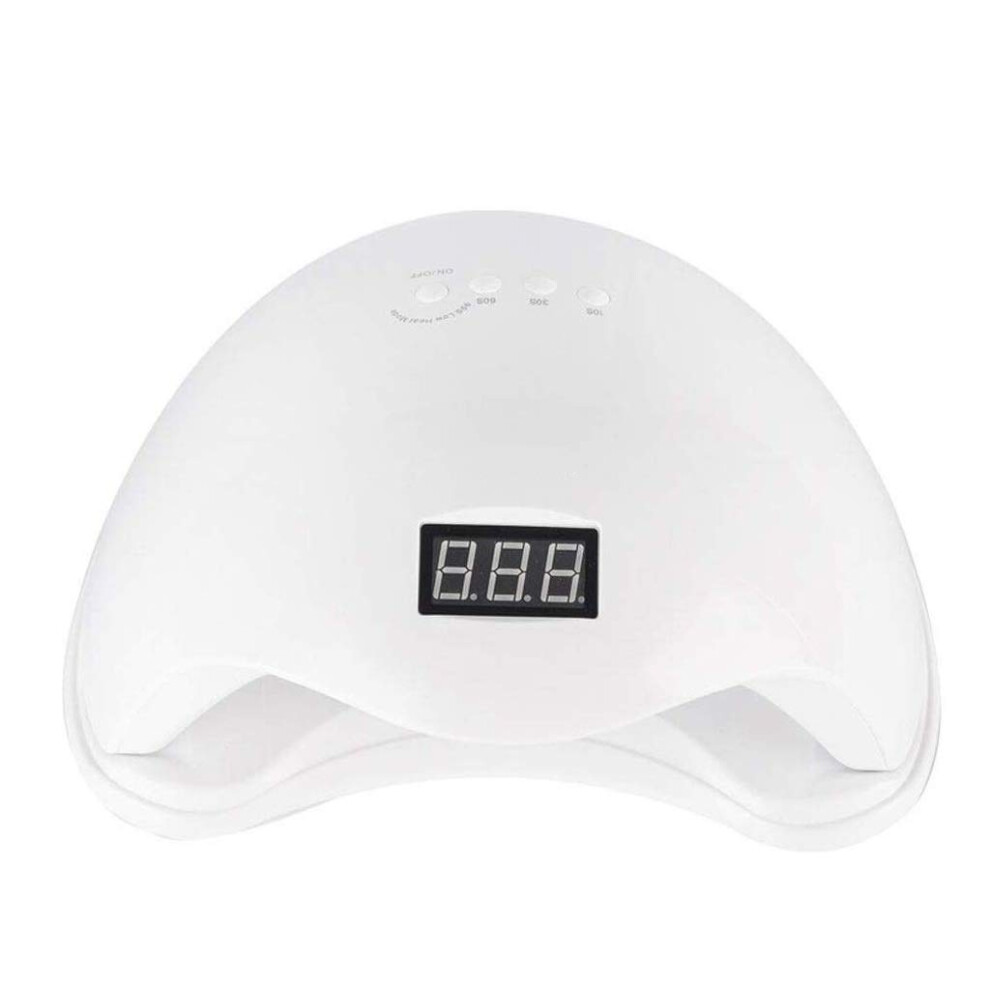 48W Professional LED Nail Lamp UV Dryer with Smart AutoSensing and 2X Faster Drying for Gel