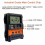 10A 12V/24V Solarladeregler Dual USB/DC 8