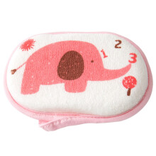 Baby Bath Sponge with Cartoon Design, Soft for Newborns, Gentle Skin Care, Includes Baby Bath Towel