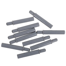 40Pcs Black Soft Close Damper Plastic for Smooth Barn Door Operation