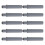 40Pcs Black Soft Close Damper Plastic for Smooth Barn Door Operation 2