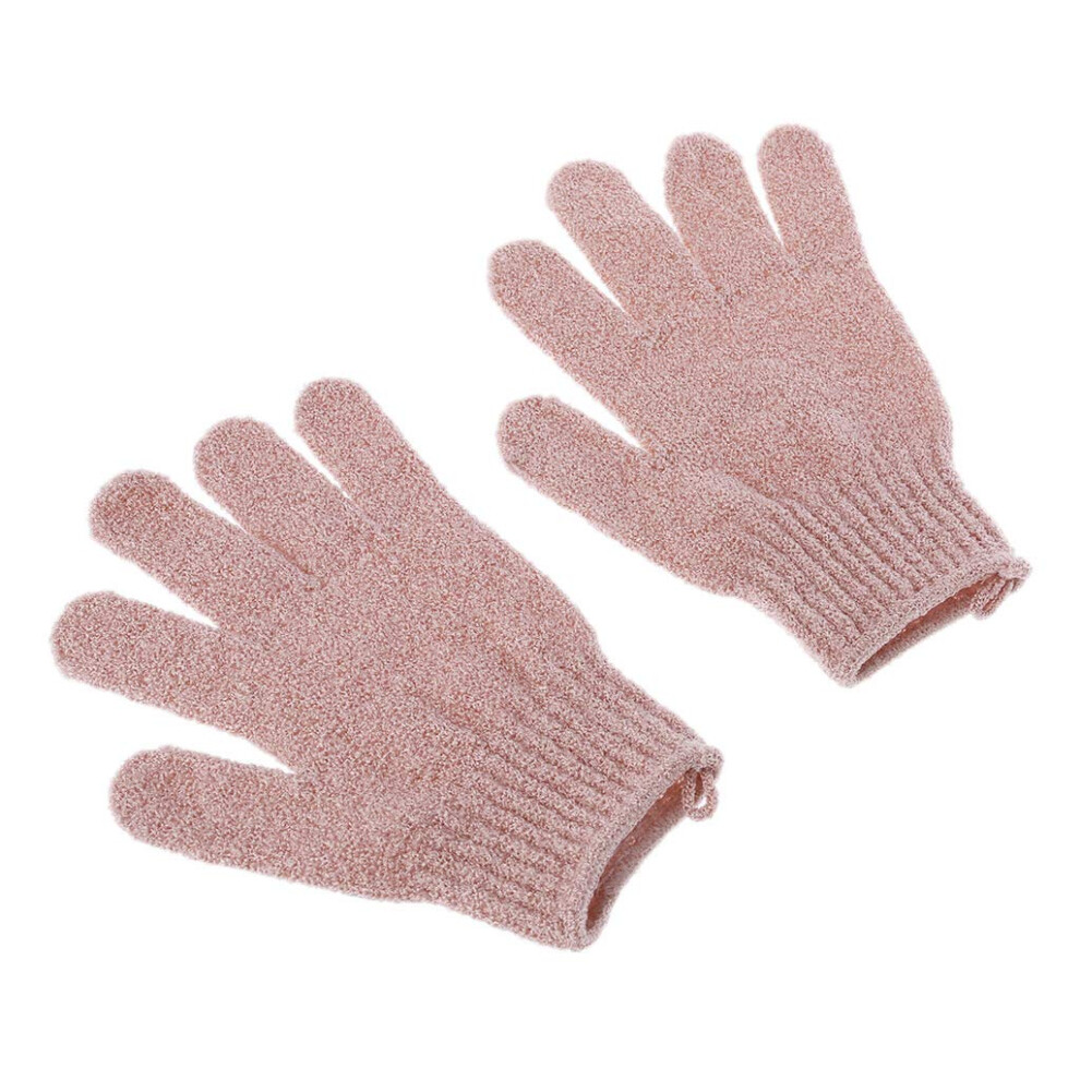 Exfoliating Bath Gloves for Shower and Spa, Quick Dry, Deep Cleansing Body Scrubber for Dead Skin