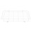 4Pcs White Metal Protective Guard for Emergency Exit Light Wire Cover 1