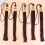 10Pcs Lightweight Coffee Polyester Tassels for Graduation Accessories 6