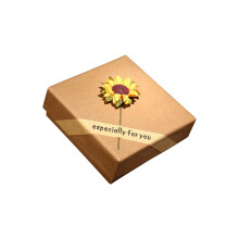 Sieradengeschenkdoos, elegante sieradenpresentatie, premium kraftpapieren sieradendoos, duurzame kartonnen sieradendoos, personaliseerbare