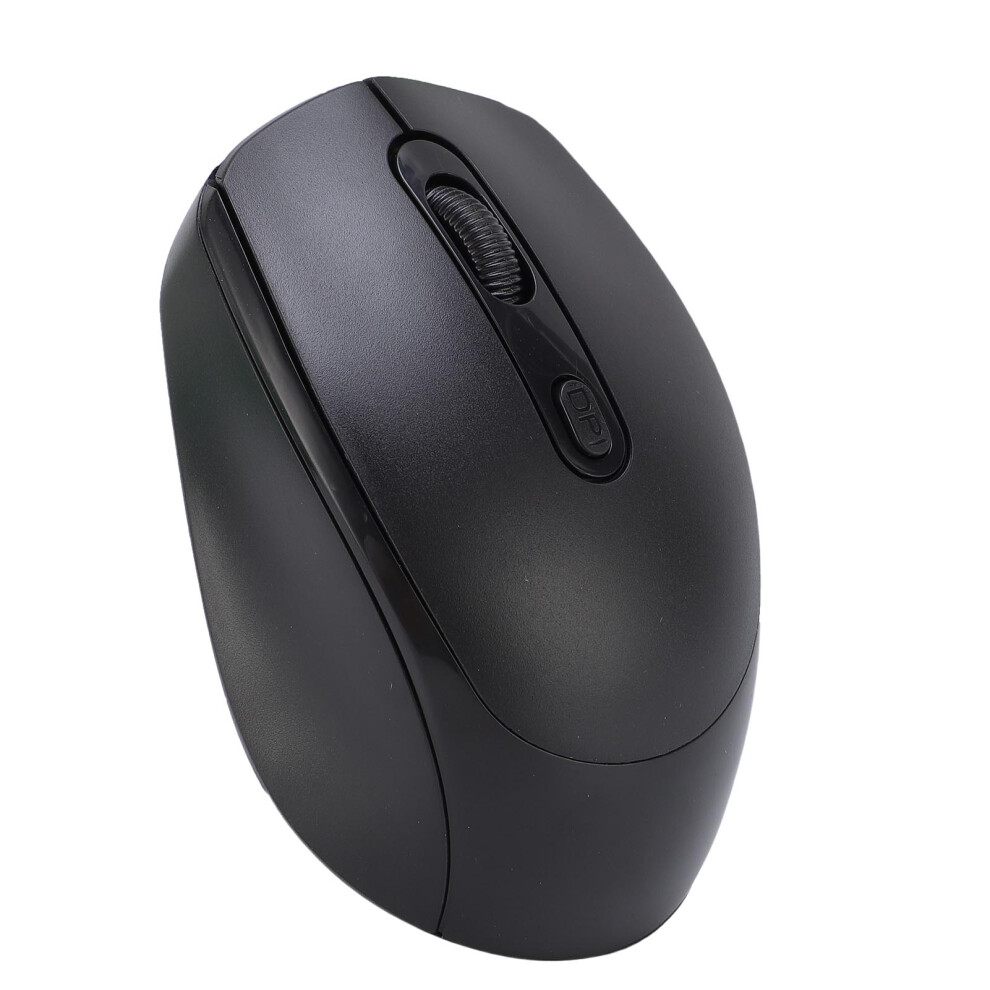 Wireless Rechargeable Silent Mouse 800/1200/1600Dpi Black 9411380683737