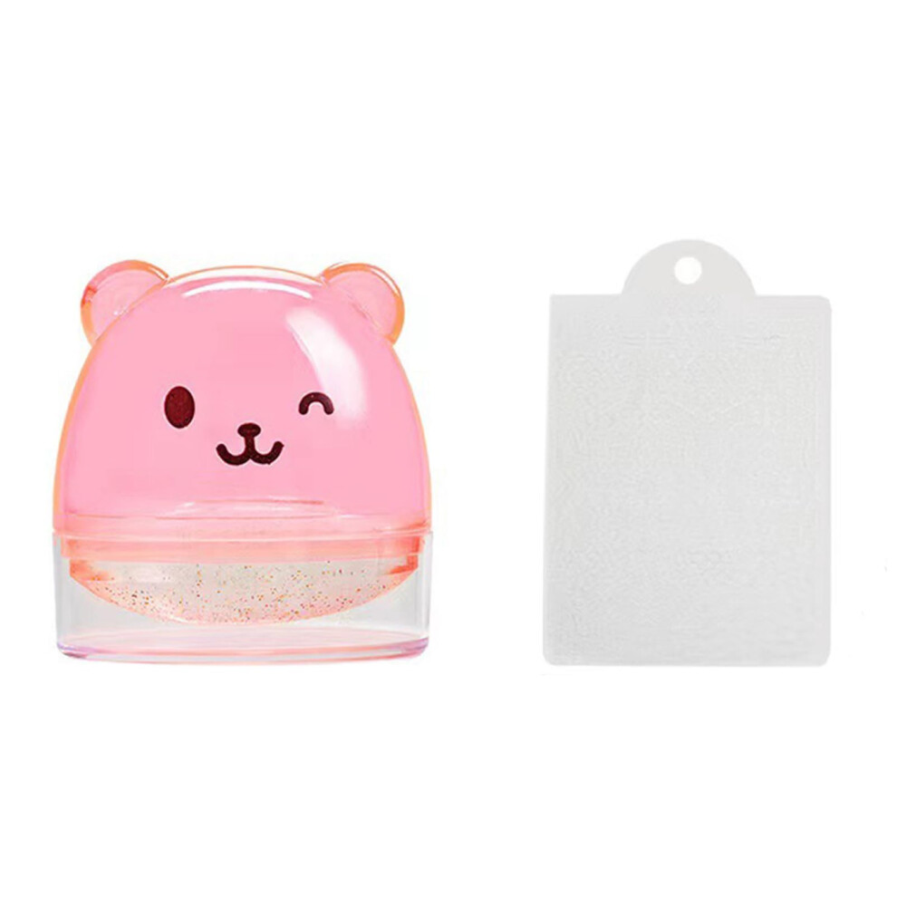 Nail Stamper Set with Scraper Silicone Jelly Stamp for Easy French Tips and DIY Nail Art