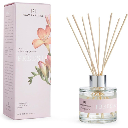 Wax Lyrical Wax Lyrical Homegrown Range Reed Diffuser - Freesia