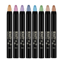 Eyeshadow Stick Set of 8 Waterproof Long Lasting Ultra Creamy Glitter for Makeup