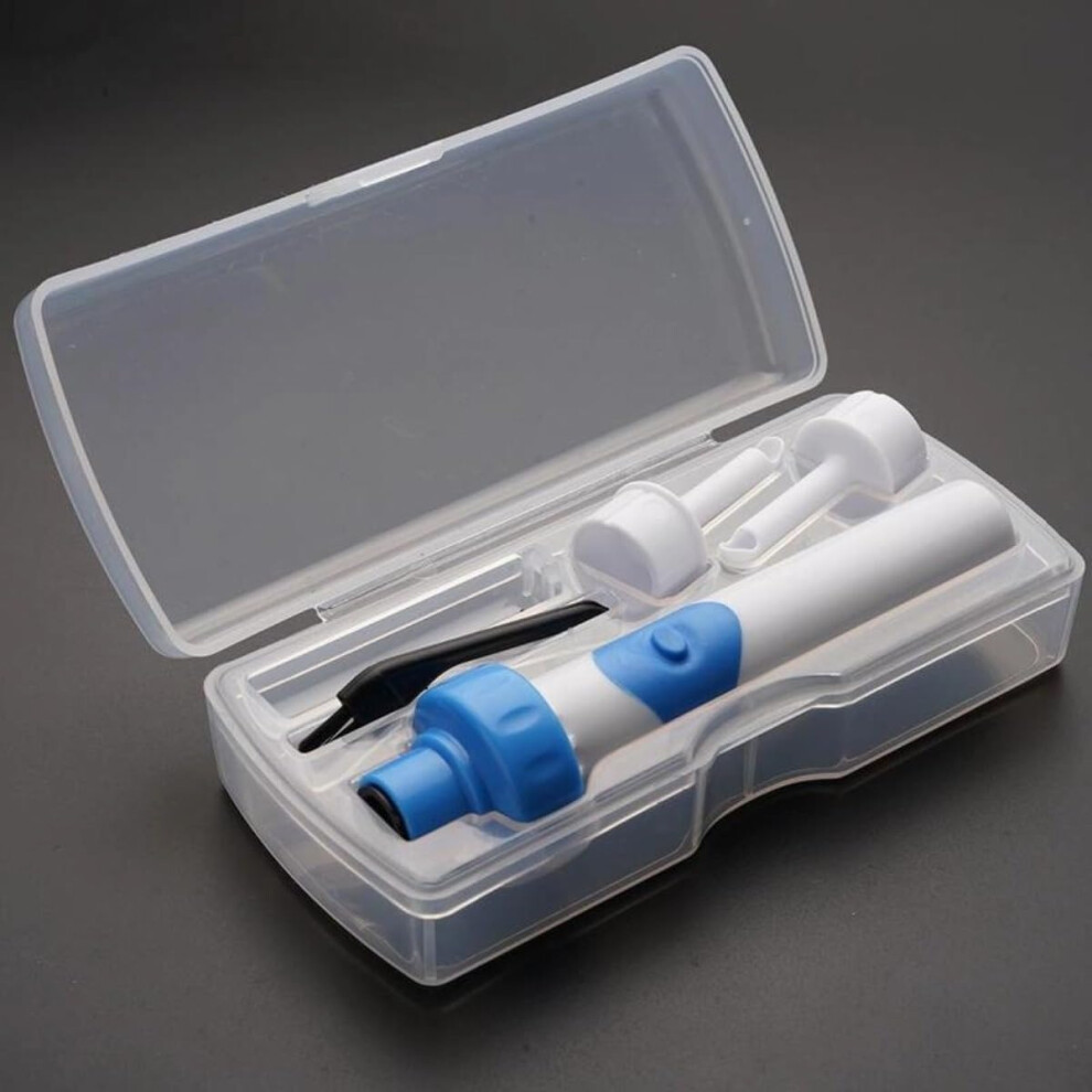 Electric Ear Wax Removal Kit with Gentle Suction, Safe Elastic Tips and Easy OneButton Operation