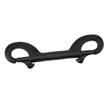 Double Ended Clip Hook Bolt Snap Steel 115Mm For Scuba Buckle Black 100Mm Divers Gear