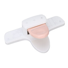Pink 3 Hole Punch 4mm Dia for A4 to A8 Notebooks Scrapbooking Portable