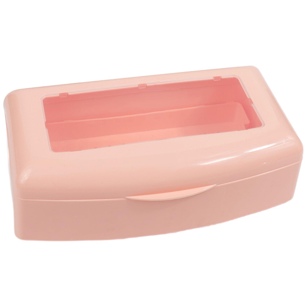 Nail Tool Sterilizer Box with Transparent Lid for Salon and Home Hygiene, MultiAccessory Storage