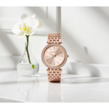 Michael Kors Watch, Us Quartz Stainless Steel MK3192