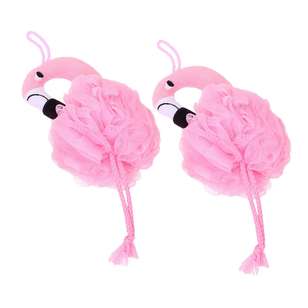 Bath Body Scrubber Set, Exfoliating Shower Loofah with Rich Foam, Durable QuickDrying Lanyard