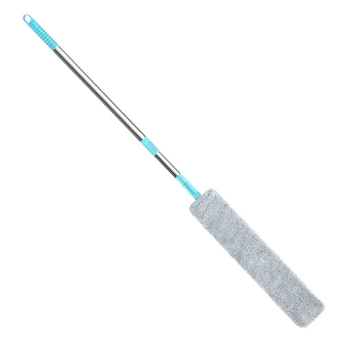 Under Appliance Duster with Adjustable Rod, Microfiber Dust Cleaner for HardtoReach Areas