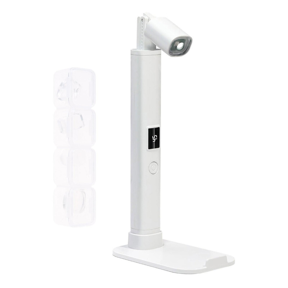 LED Nail Lamp Cordless Rechargeable Foldable Dryer for Fast Gel Curing at Home or Salon