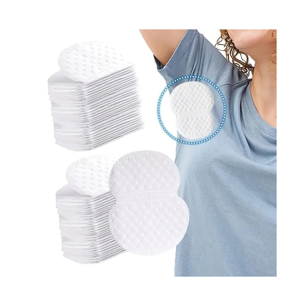 Ultra Absorbent Armpit Sweat Pads Disposable Underarm Protection Invisible Odorless 60 Pack